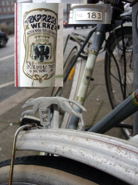 Express Damenfahrrad Modell183, Dreigang Mod55