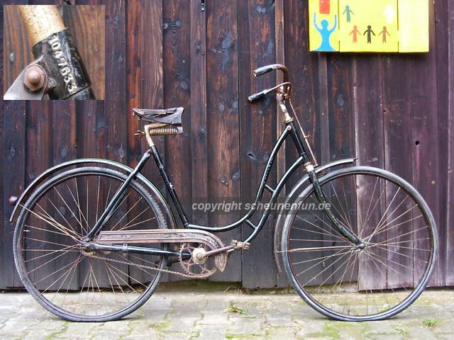 victoria-damenfahrrad-28er-baujahr1934-unrestaurierter-fundzustand