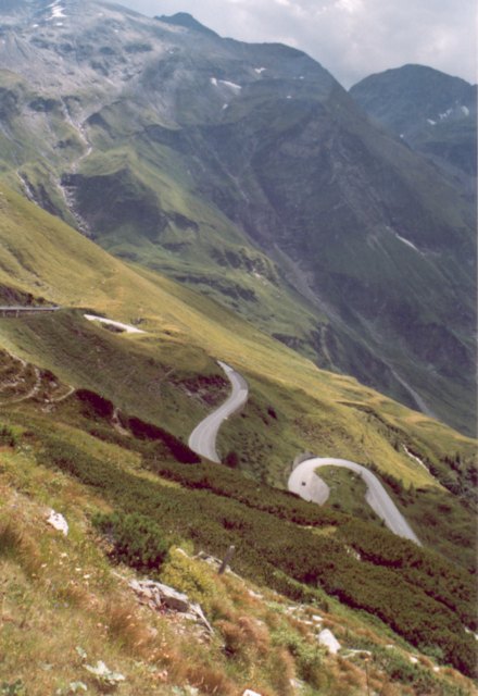 Kehren an der Glocknerstrasse