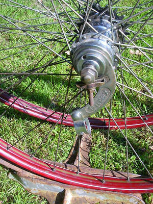 Gebrauchter Laufradsatz Oldtimer Fahrrad