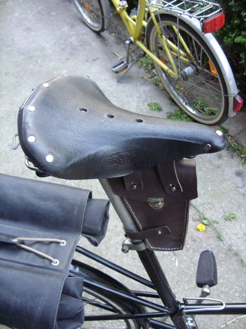 gebrauchter Brooks Ledersattel