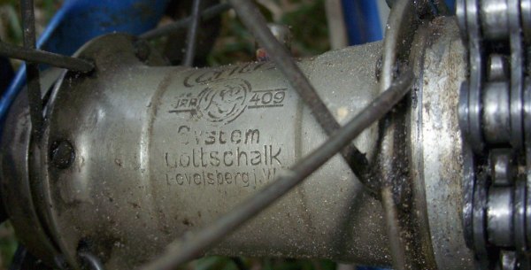 Wittkop Kinder-Fahrrad, Centrix-Nabe