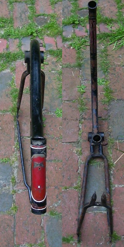 Victoria Fahrrad, verzogenen Rahmen richten