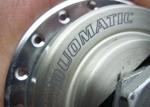 Duomatic S2C R�cktritt-Nabe