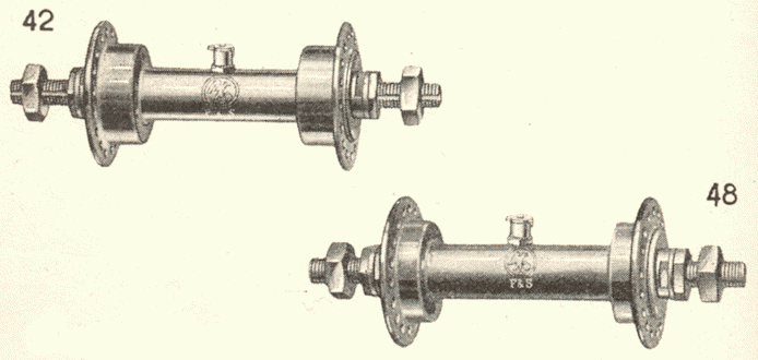 Sachs Vorderradnaben Mod42-48 Rennrad